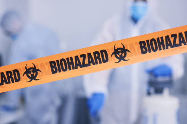 Professional Hoarding Cleanup technician working in Grand Haven, MI